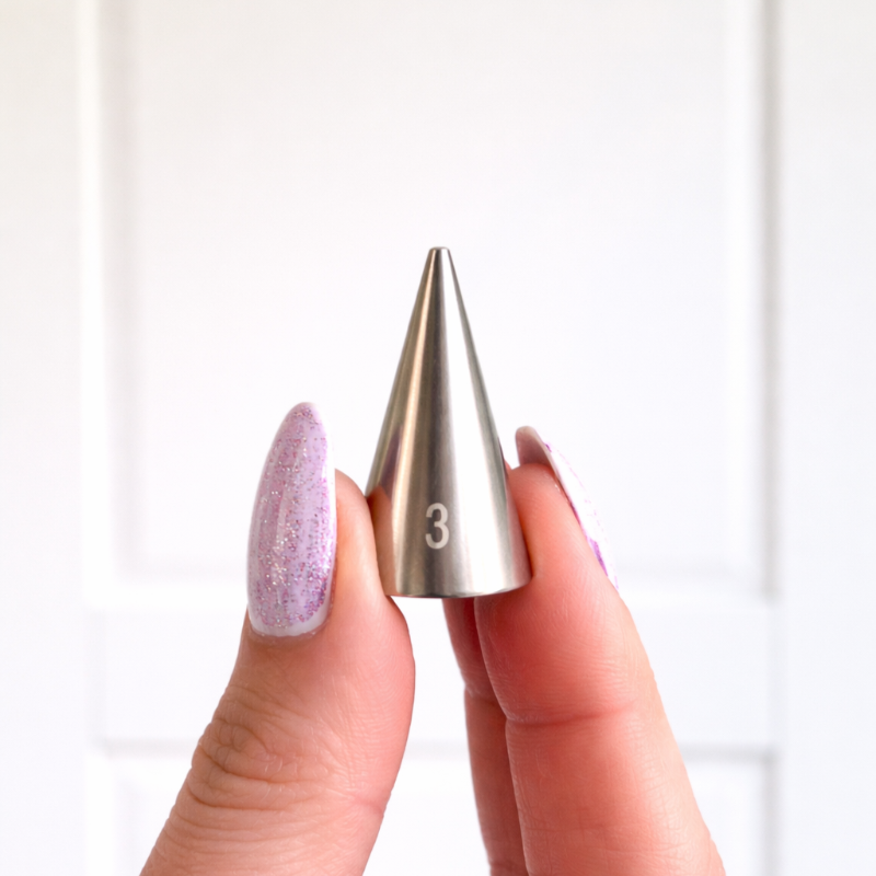 LissieLou Writing 3 Piping Nozzle – Fine Writing and Clean Detail