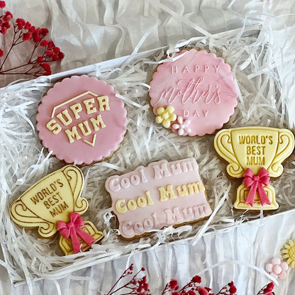 Cool Mum Mother's Day Cookie Cutter and Embosser