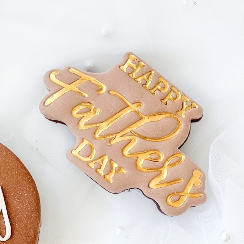 Happy Father's Day Style 5 Cookie Cutter and Stamp