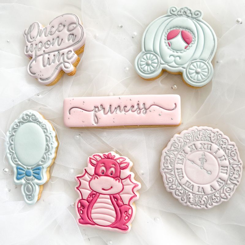 Once Upon a Time Princess Cookie Cutter and Stamp