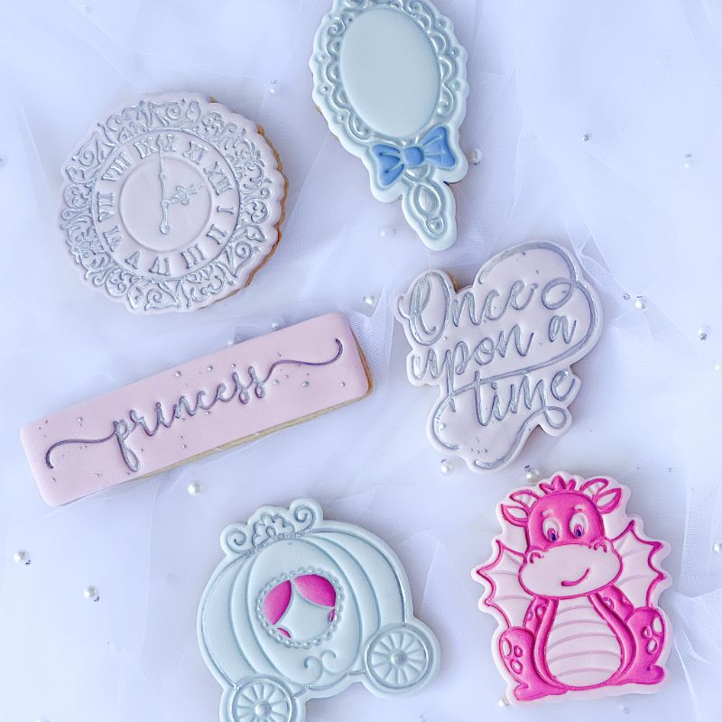 Once Upon a Time Princess Cookie Cutter and Stamp