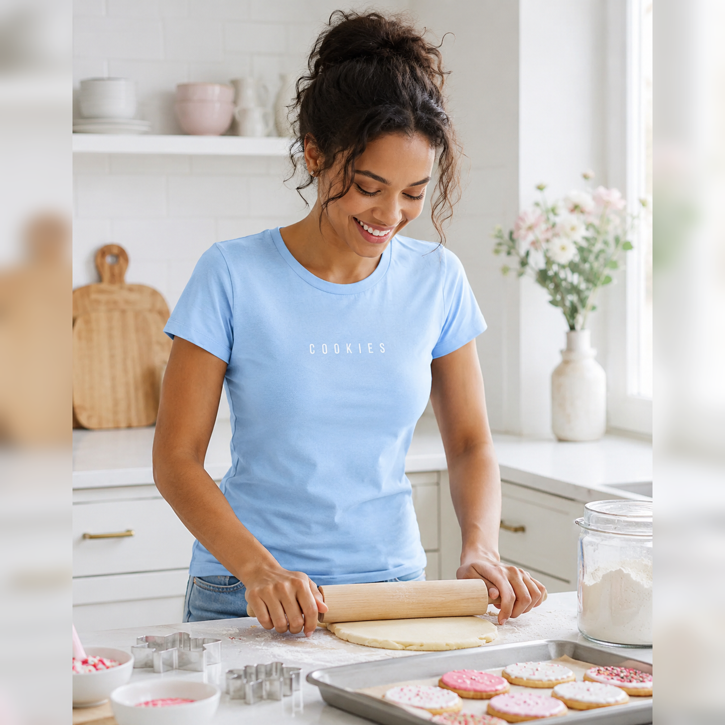 Cookies Women's 100% Organic Cotton T-Shirt