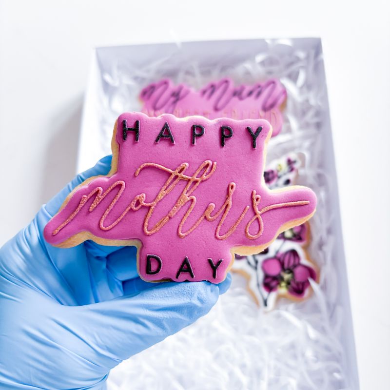 Happy Mother's Day Style 3 Cookie Cutter and Embosser