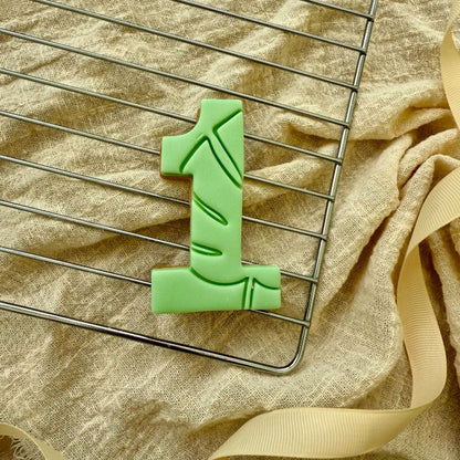 Jungle Leaf Cookie Cutter and Stamp