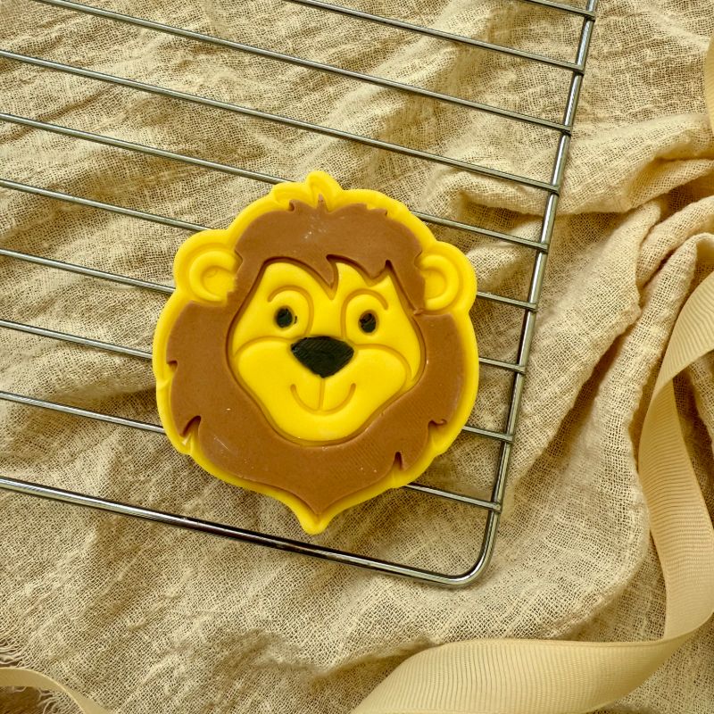 Lion Jungle Cookie Cutter and Stamp