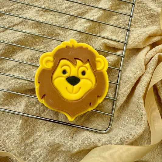 Lion Jungle Cookie Cutter and Stamp