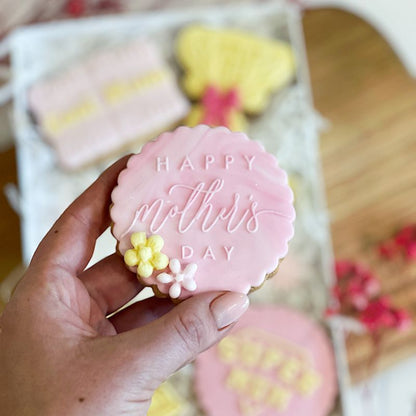 Happy Mother's Day Style 3 Cookie Embosser