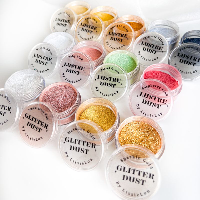 Glitter Dust 100% Edible - Diamond White