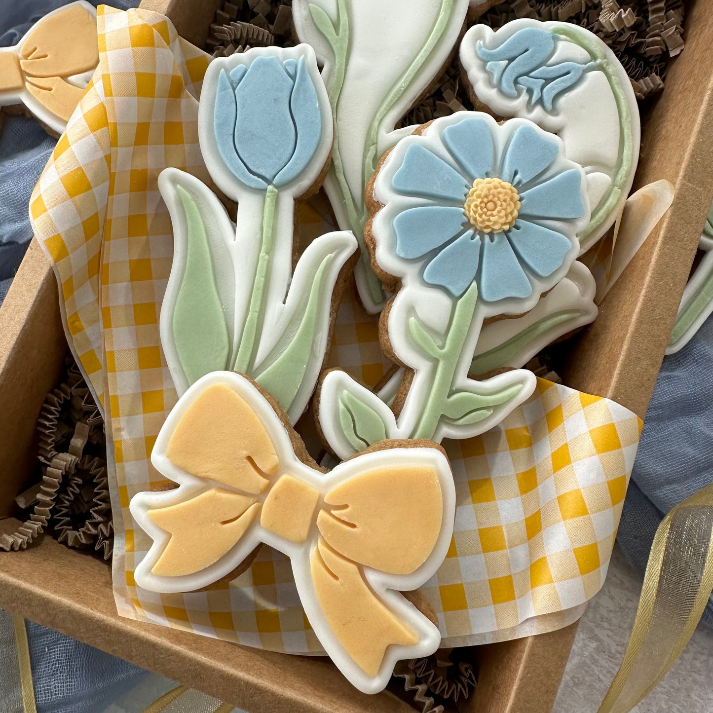 Bouquet Flower Set Mother's Day Cookie Cutters & Stamps