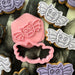 Mini Bat Halloween Cookie Cutter and Stamp