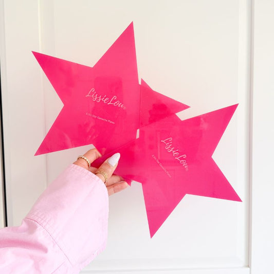 Star Ganache Plates - Set of 2