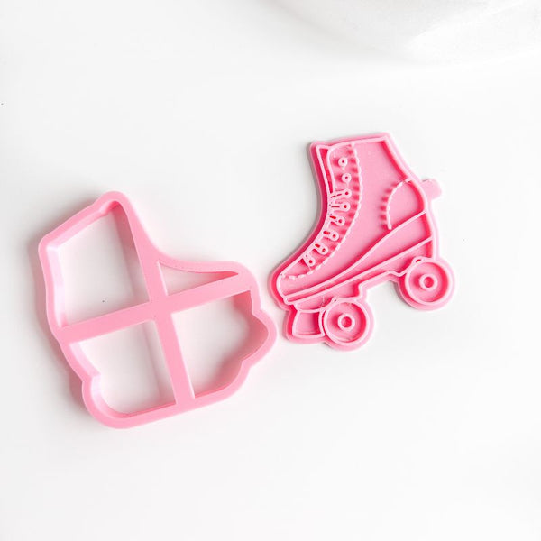 Doll Inspired Rollerskate Cookie Cutter and Stamp