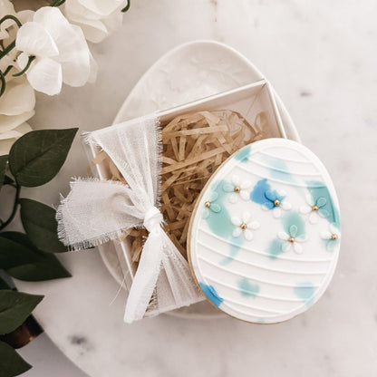 Easter Egg Style 2 Cookie Cutter and Embosser