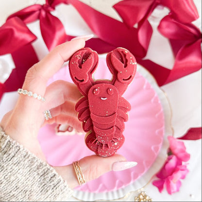 Lobster Valentine's 3D Cookie Stamp and Cutter - suitable for two tone effect