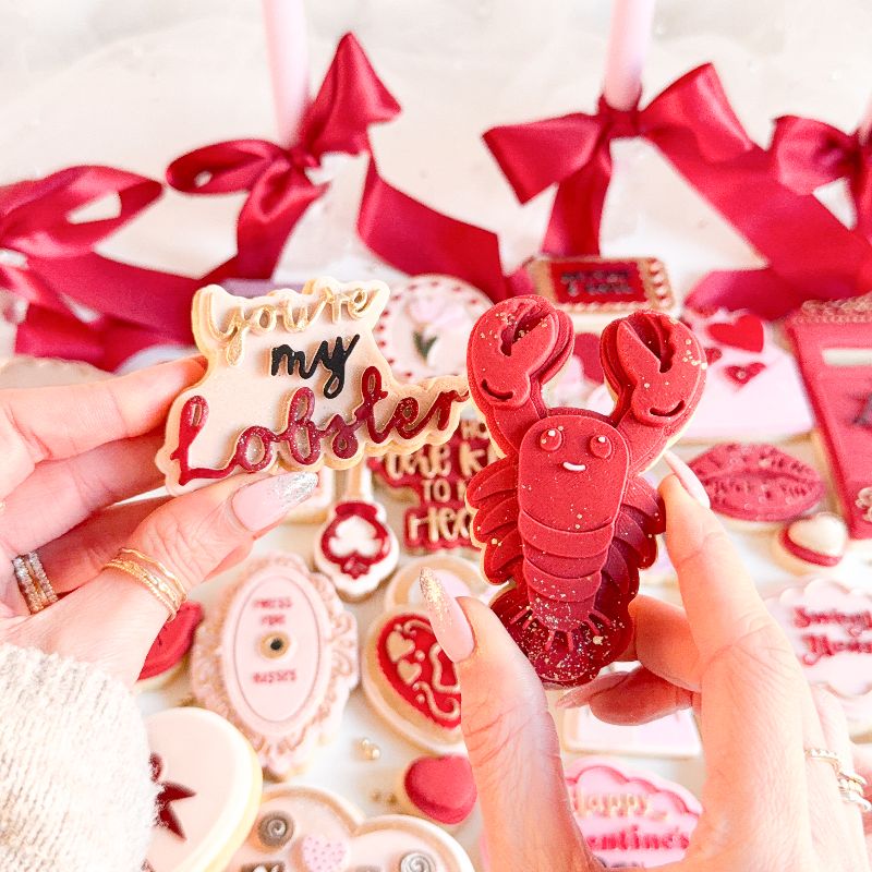 You are my Lobster 3D Cookie Stamp and Cutter - suitable for two tone effect