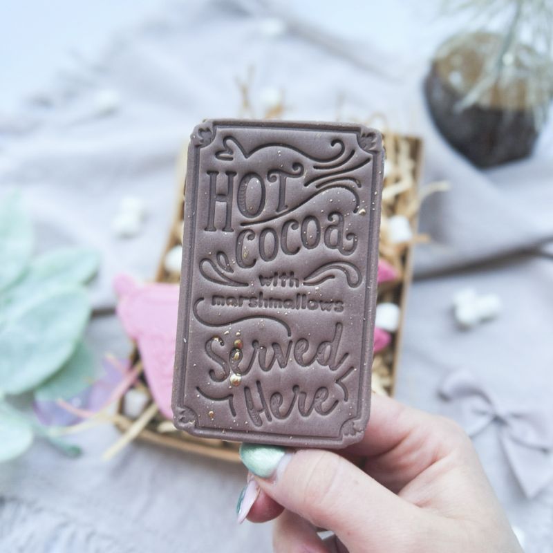 Hot Cocoa Christmas Cookie Cutter and Stamp