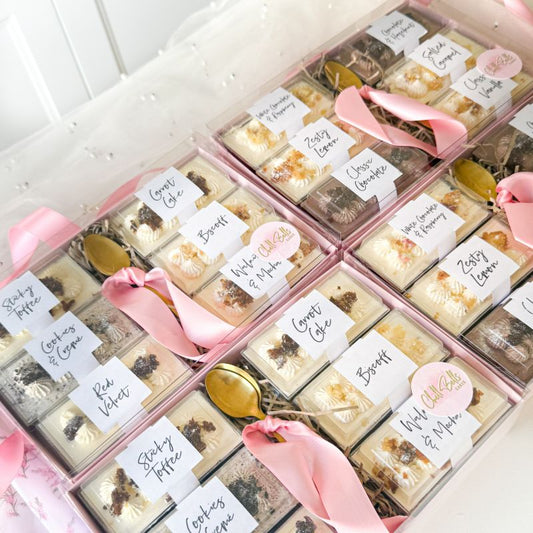 Stickers for Wedding Cake Taster Pots - 1 Sheet (8 stickers)