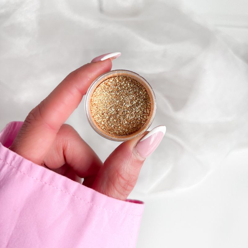 Glitter Dust 100% Edible - Metallic Gold