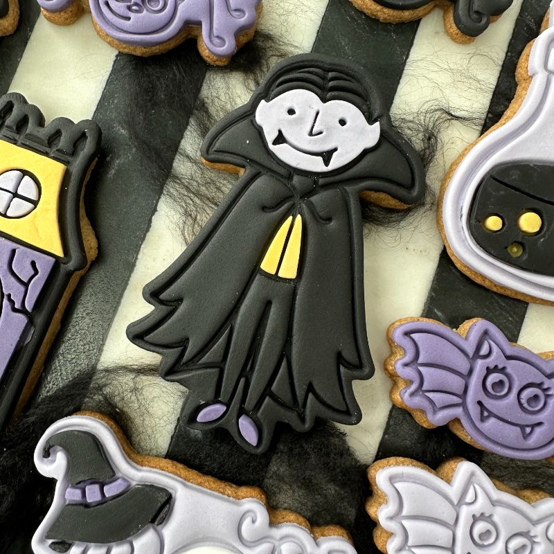 Dracula Halloween Cookie Cutter and Stamp