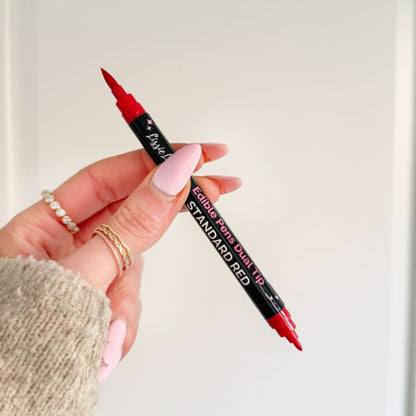 Edible Pen Double End Tip - Red