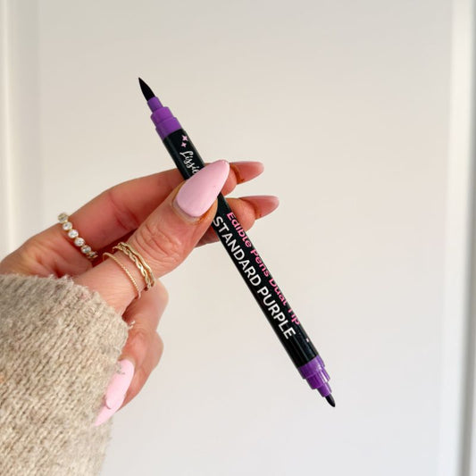 Edible Pen Double End Tip - Purple