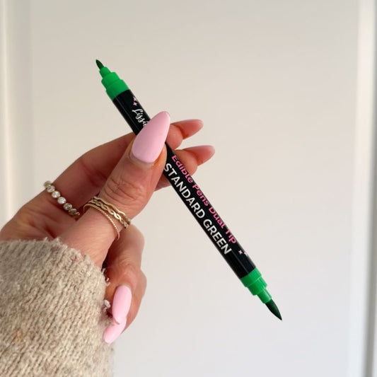 Edible Pen Double End Tip - Green