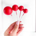 Imperfect Cake Balls Set of 16 - Red
