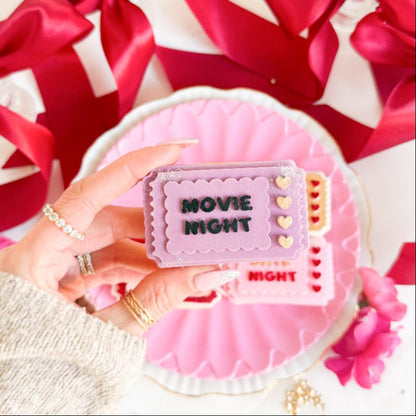 Love Coupons Set of 4 Valentine's 3D Cookie Stamp and Cutter - suitable for two tone effect