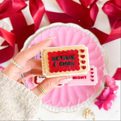 Love Coupons Set of 4 Valentine's 3D Cookie Stamp and Cutter - suitable for two tone effect