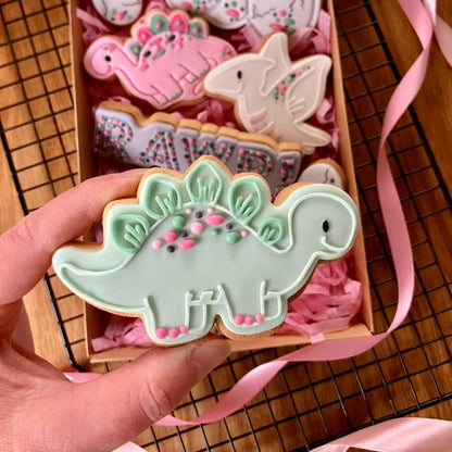 Stegosaurus Dinosaur Cookie Cutter and Embosser