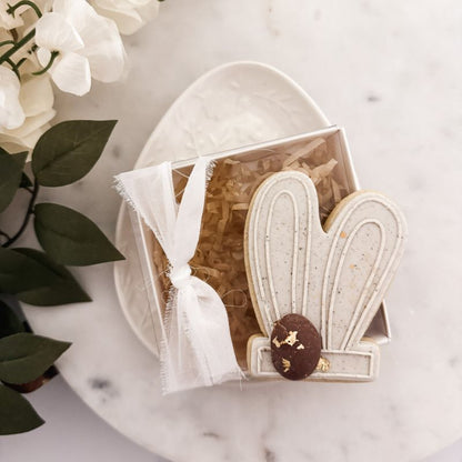 Coco Peony Easter Bunny Ears Headband Cookie Cutter and Embosser
