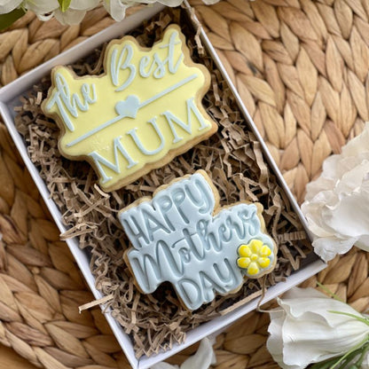 The Best Mum Mother's Day Cookie Cutter and Embosser