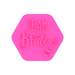 Team Bride with Champagne Bottle Cookie Stamp