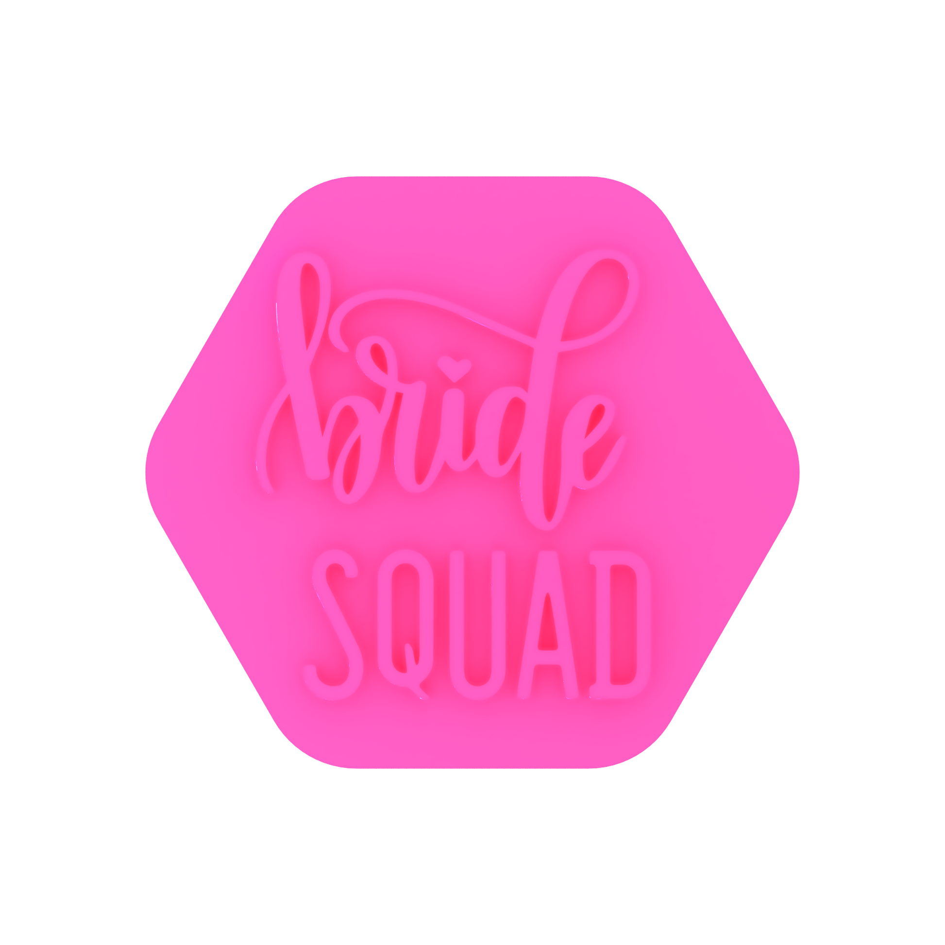 Bride Squad Cookie Stamp