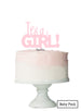 It's a Girl Baby Shower Cake Topper Premium 3mm Acrylic Baby Pink