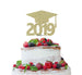 Graduation Hat 2019 Cake Topper Cake Topper Glitter Card Gold