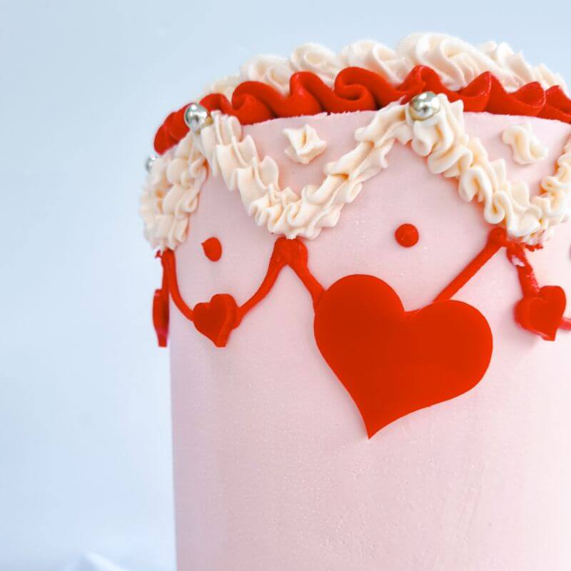 Heart Cake Motifs