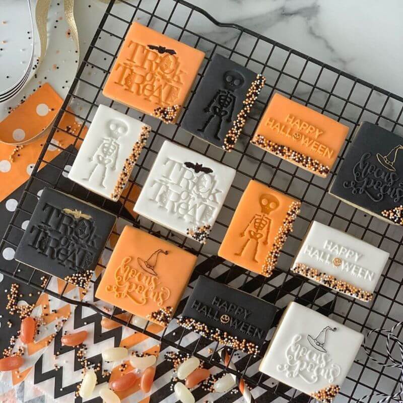 Trick or Treat Cookie Stamp