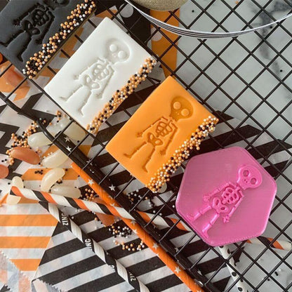 Halloween Skeleton Cookie Stamp