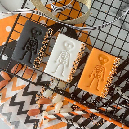 Halloween Skeleton Cookie Stamp