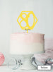 Hexagon Number 80th Birthday Topper Premium 3mm Acrylic