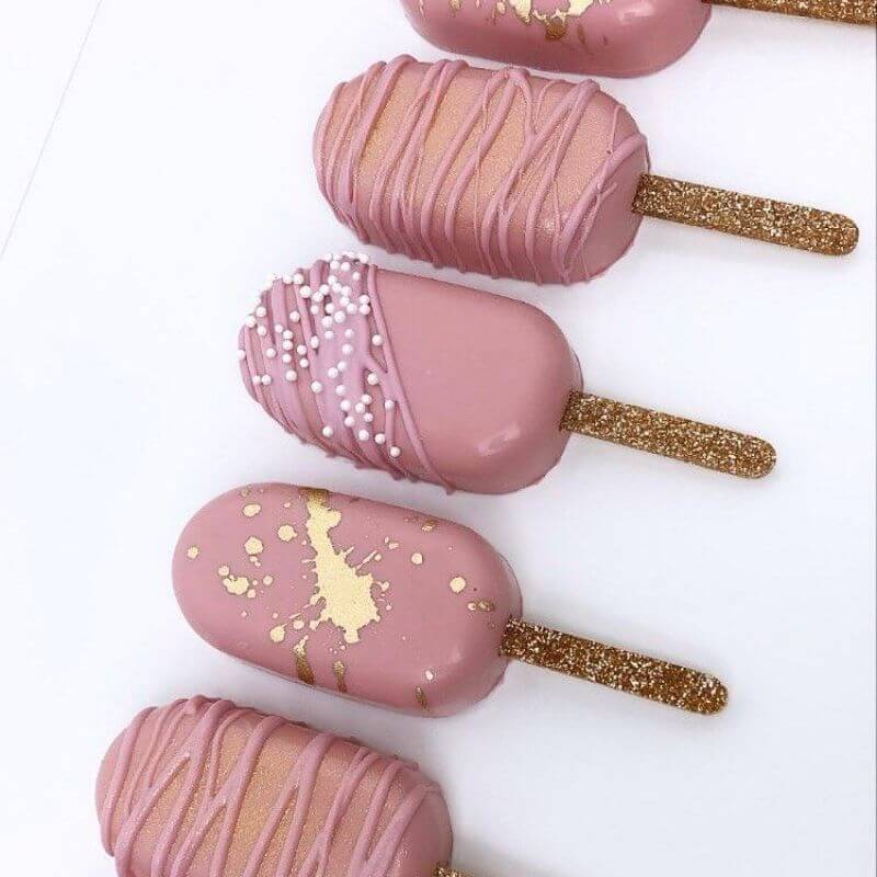 Mini Cakesicle Acrylic Lollipop Sticks- Pack of 6 or 12 – LissieLou