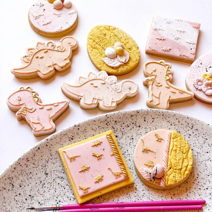 Stegosaurus Dinosaur Cookie Cutter and Embosser