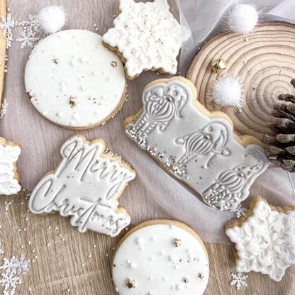 Stars Texture Tile Cookie Cutter and Embosser