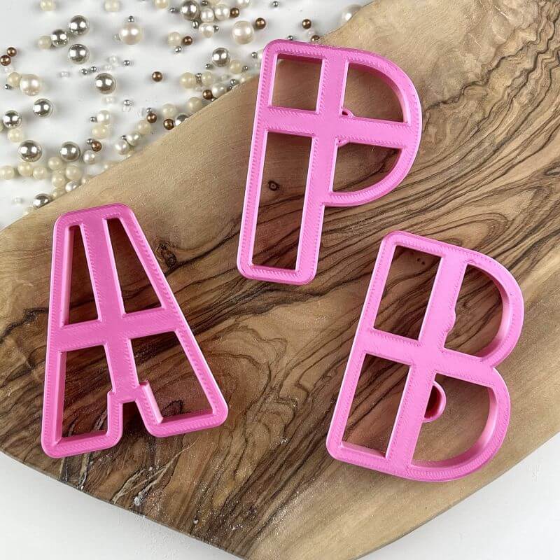 Letter A-Z and Symbol (6cm High) Cookie Cutter