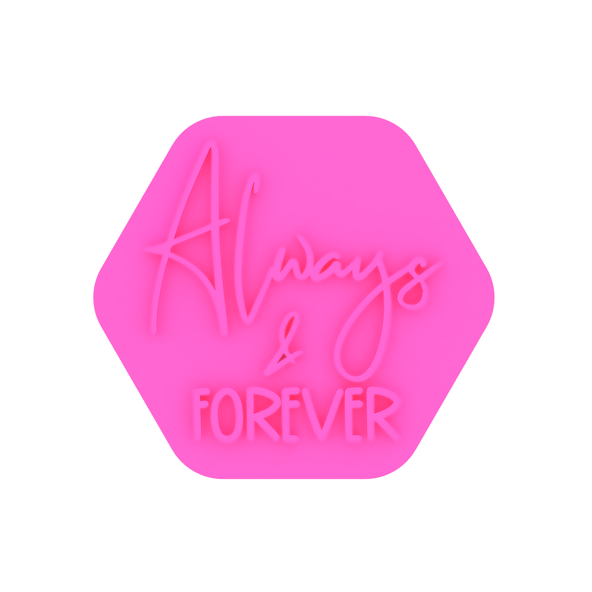 Always and Forever Cookie Stamp