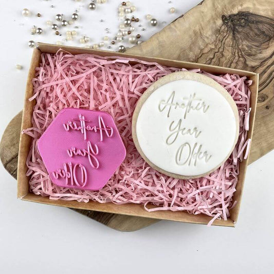 Another Year Older Birthday Cookie Stamp
