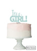 It's a Girl Baby Shower Cake Topper Premium 3mm Acrylic Mint Green