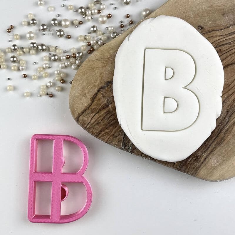 Letter A-Z and Symbol (8cm High) Cookie Cutter