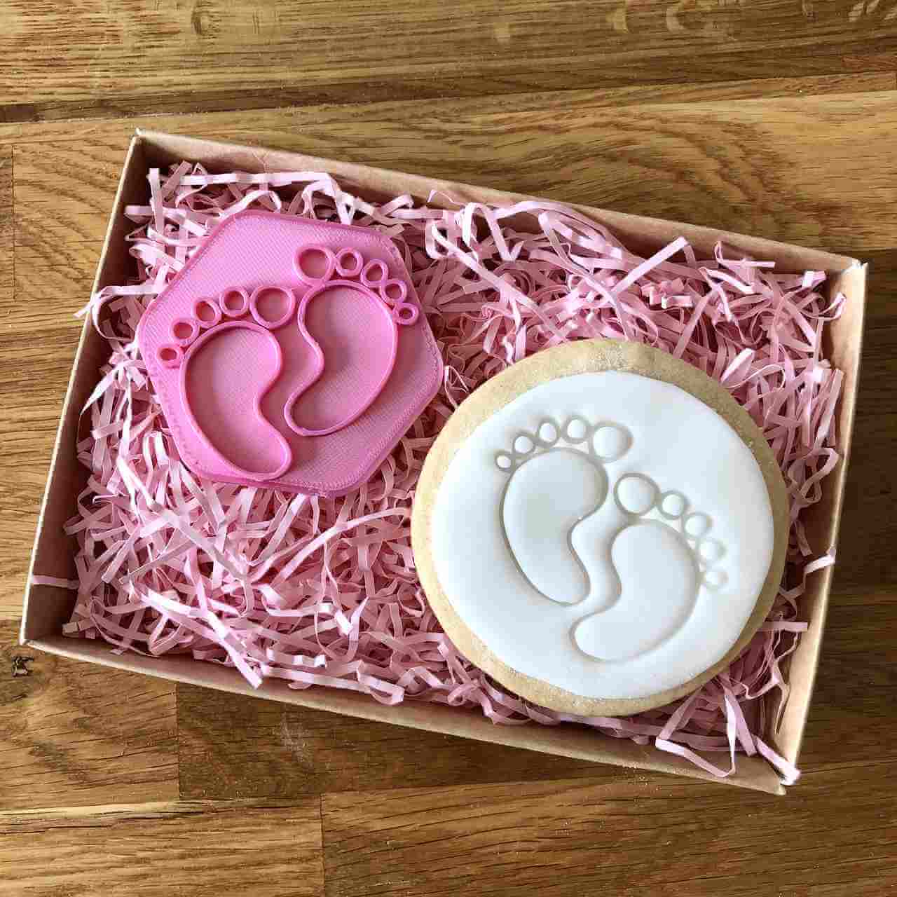 Babies Feet Cookie Stamp